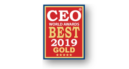 CEO World Awards Best 2019 Gold